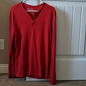 American eagle men's henley